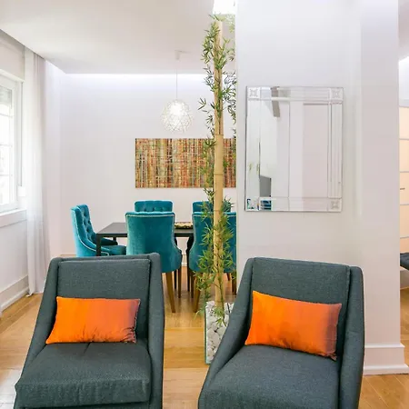 Spacious 2-bed With Interior Terrace Near Marques De Pombal, - Ttl300 Apartament