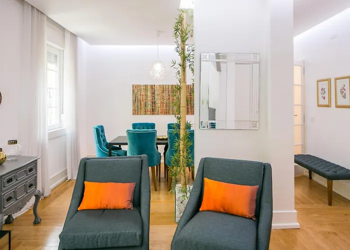Spacious 2-bed With Interior Terrace Near Marques De Pombal, - Ttl300 Apartament